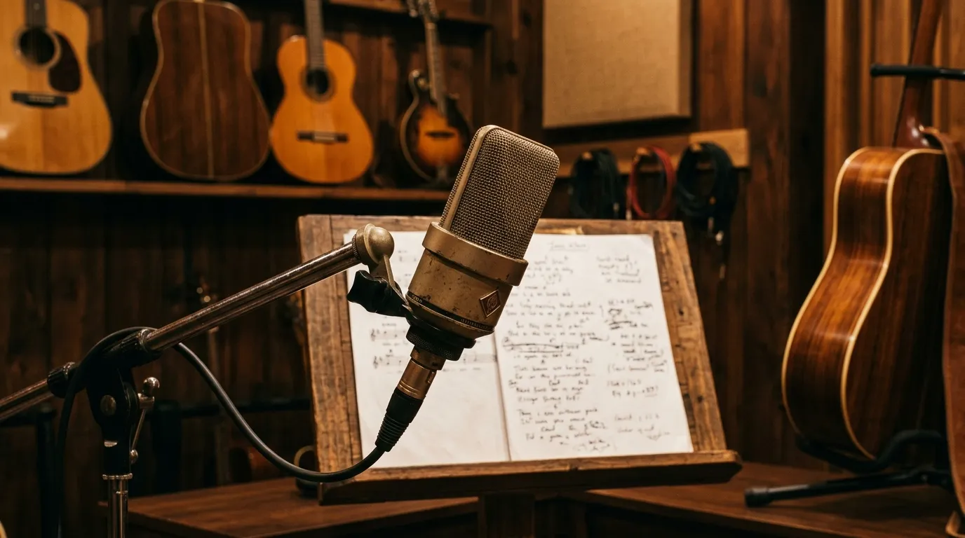 Coulisses du studio d'enregistrement acoustique d'Ondaïa : création des musiques méditatives par Qaâme et des guidances vocales